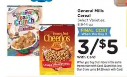 Kroger General Mills Cereal offer