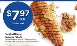 Kroger Fresh Atlantic Salmon Fillets offer