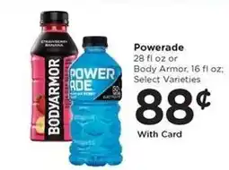 Kroger Powerade or Body Armor offer