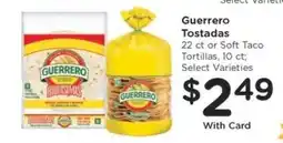 Kroger Guerrero Tostadas offer