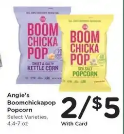 Kroger Angie's Boomchickapop Popcorn offer