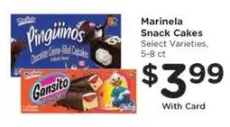 Kroger Marinela Snack Cakes offer