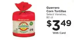 Kroger Guerrero Corn Tortillas offer