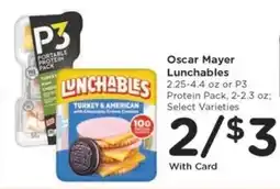 Kroger Oscar Mayer Lunchables offer