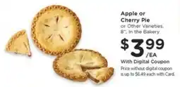 Kroger Apple or Cherry Pie offer