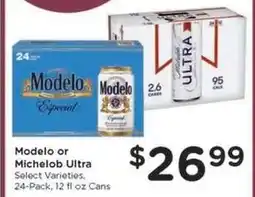 Kroger Modelo or Michelob Ultra offer