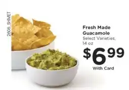 Kroger Fresh Made Guacamole offer