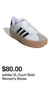 Kohl's adidas VL Court Bold Women's Shoes offer