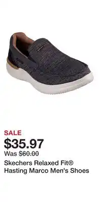 Kohl's Skechers Relaxed Fit Hasting Marco Men's Shoes offer