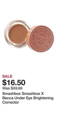 Kohl's Smashbox Smashbox X Becca Under Eye Brightening Corrector offer