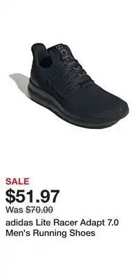 Kohl's adidas Lite Racer Adapt 7.0 Men's Running Shoes offer