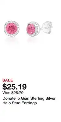 Kohl's Donatello Gian Sterling Silver Halo Stud Earrings offer