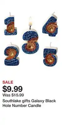 Nordstrom Southlake gifts Galaxy Black Hole Number Candle offer