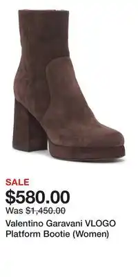 Nordstrom Valentino Garavani VLOGO Platform Bootie (Women) offer