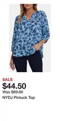 Nordstrom NYDJ Pintuck Top offer