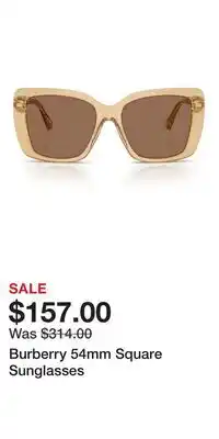 Nordstrom Burberry 54mm Square Sunglasses offer