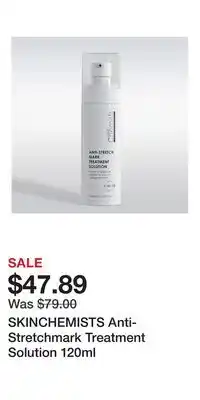 Nordstrom SKINCHEMISTS Anti-Stretchmark Treatment Solution offer