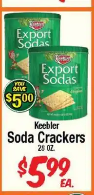 Western Beef Keebler Soda Crackers offer