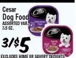 Western Beef Cesar Dog Food offer