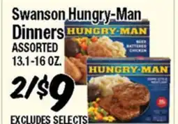 Western Beef Swanson Hungry-Man Dinners offer