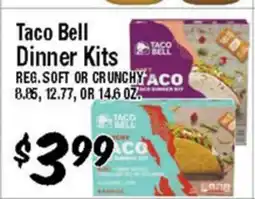 Western Beef Taco Bell Dinner Kits offer