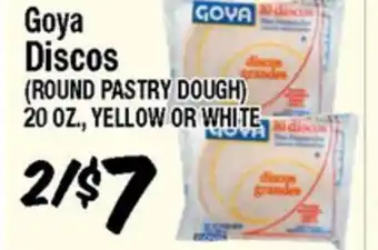 Western Beef Goya Discos (ROUND PASTRY DOUGH) offer