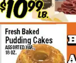 Western Beef Fresh Baked Pudding Cakes offer
