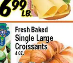 Western Beef Fresh Baked Single Large Croissants offer
