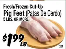 Western Beef Fresh/Frozen Cut-Up Pig Feet offer