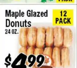 Western Beef Maple Glazed Donuts offer