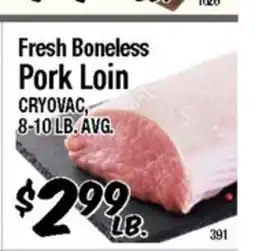 Western Beef Fresh Boneless Pork Loin offer