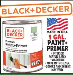 Ollie's BLACK + DECKER 1 GAL. PAINT + PRIMER offer