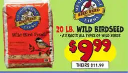 Ollie's 20 LB. WILD BIRDSEED offer