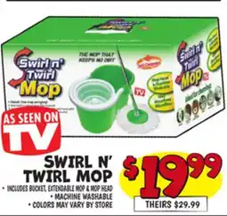 Ollie's SWIRL N'TWIRL MOP offer