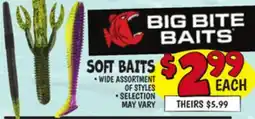 Ollie's SOFT BAITS offer