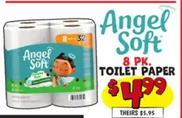 Ollie's ANGEL SOFT 8 PK. TOILET PAPER offer