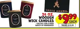 Ollie's 24 OZ. WOODEN WICK CANDLES offer