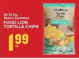 Food Lion FOOD LION TORTILLA CHIPS offer