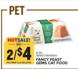 Food Lion FANCY FEAST GEMS CAT FOOD offer
