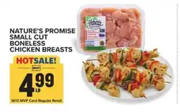 Food Lion Nature’s Promise Small Cut Boneless Chicken Breasts offer
