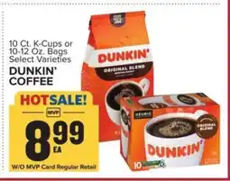 Food Lion Dunkin' Coffee offer