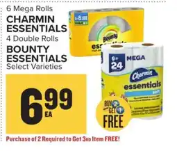 Food Lion Charmin Essentials & Bounty Essentials offer