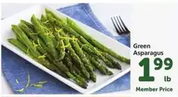 Safeway Green Asparagus offer