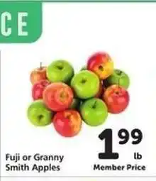 Safeway Fuji or Granny Smith Apples offer