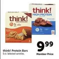 Safeway think! Protein Bars offer