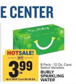 Food Lion Bubly Sparkling Water offer