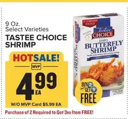 Food Lion Tastee Choice Shrimp offer