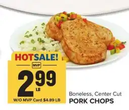 Food Lion Pork Chops offer