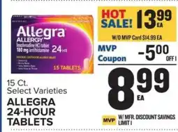 Food Lion ALLEGRA 24-HOUR TABLETS offer