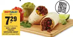 Food Lion 93% Lean Fresh Ground Beef offer